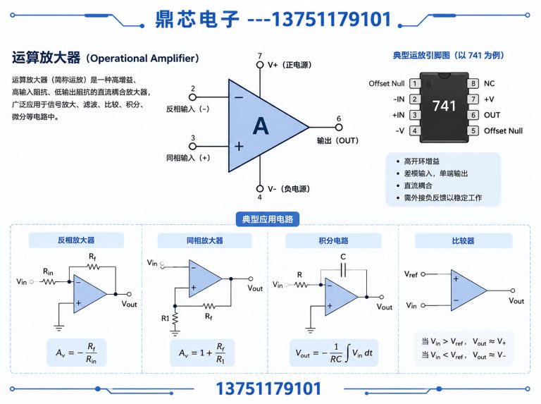 漳州运算放大器展示图
